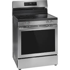 Cuisini&egrave;re &Eacute;lectrique Autonome &agrave; 5 &eacute;l&eacute;ments 5,3 pi&sup3; / 30" Convection et Friture &agrave; l'Air Acier Inoxydable *PRODUIT NEUF* Frigidaire ( FCRE308CAS )