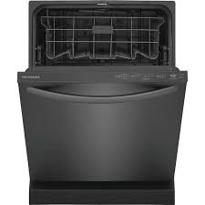 Lave-Vaisselle Encastr&eacute; de 24" avec Cycle de D&eacute;sinfection en Acier Inoxydable Noir Frigidaire ( FDPH4316AD )