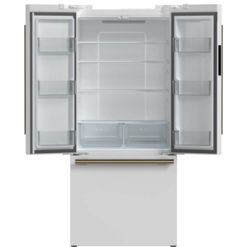 R&eacute;frig&eacute;rateur de 30" / 17,5 pi&sup3; &agrave; Profondeur de Comptoir avec Machine &agrave; Gla&ccedil;ons Automatique en Blanc FORNO Gallipoli ( FFFFD1974-31WHT )