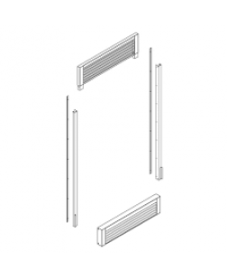 Kit de Garniture de Grille pour Réfrigérateur 36" de Série 1820 *PRODUIT NEUF* FORNO ( FFRBI1820-36GTK )