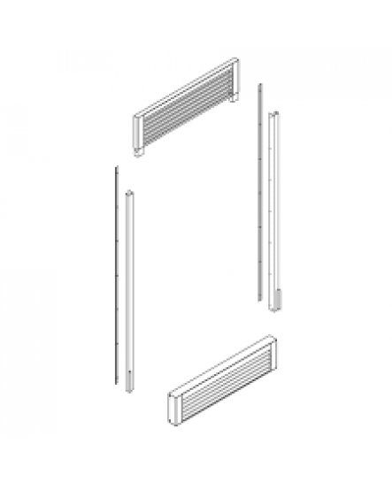 Kit de Garniture de Grille pour Réfrigérateur 36" de Série 1820 *PRODUIT NEUF* FORNO ( FFRBI1820-36GTK )
