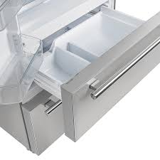 R&eacute;frig&eacute;rateur &agrave; Porte Fran&ccedil;aise de 19.2 pi&sup3; / 36" en Acier Inoxydable *PRODUIT NEUF* FORNO Moena ( FFRBI1820-36SB )