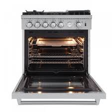 Cuisini&egrave;re au Gaz &agrave; 5 Br&ucirc;leurs de 4,32 pi&sup3; en Acier Inoxydable Forno Lazio ( FFSGS6276-30 )
