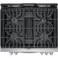 Cuisini&egrave;re au Gaz 5 br&ucirc;leurs / Four &agrave; convection et Friture Air de 5,6 Pi&sup3; en Acier Inoxydable Frigidaire Gallery ( FGGH3047VF )