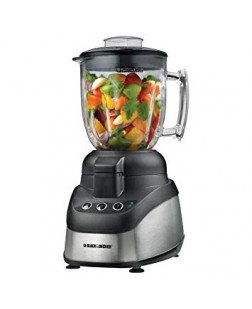 Robot Culinaire / Mélangeur PowerPro 2 en 1 600 Watts Noir Black & Decker ( FP5500BC )