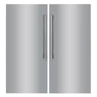 Congélateur Vertical à Profondeur de Comptoir de 18,6 pi³ + Réfrigérateur de 18,6 pi³ + Ensemble de Contours en Acier Inoxydable *PRODUIT NEUF* Frigidaire Professional ( FPRU19F8WF / FPFU19F8WF / TRMKTEZ2FL79 )