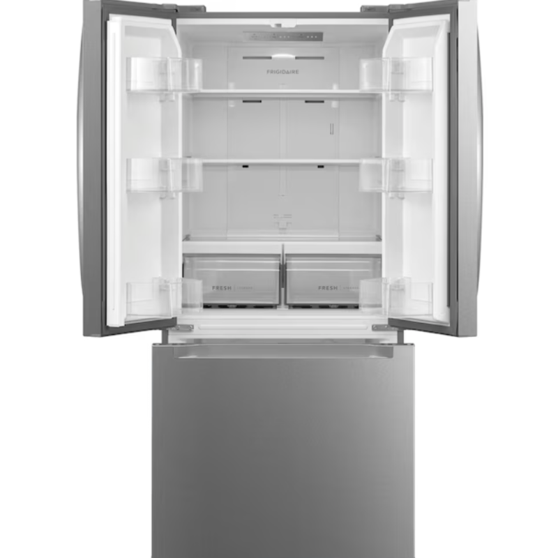 R&eacute;frig&eacute;rateur 19 pi&sup3; / 30" &agrave; Portes Fran&ccedil;aises en Acier Inoxydable Frigidaire ( FRFN1801AF )