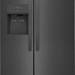 R&eacute;frig&eacute;rateur C&ocirc;te &agrave; C&ocirc;te de 22,3 pi&sup3; en Acier Inoxydable Noir Frigidaire ( FRSS2323AD )