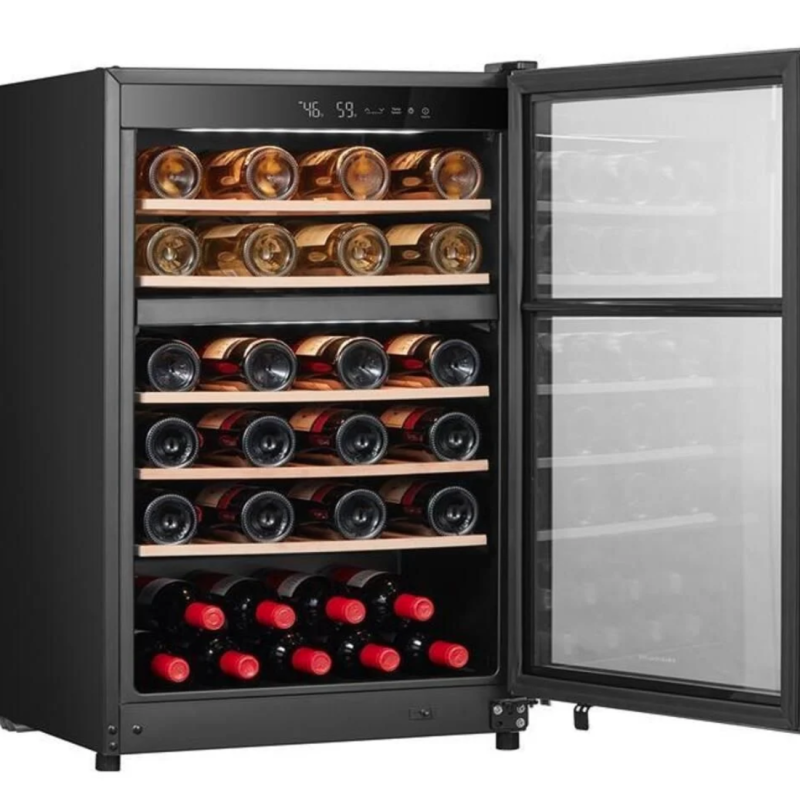 Refroidisseur &agrave; Vin de 4.4 pi&sup3; / 46 Bouteilles &agrave; 2 Zones en Acier Inoxydable Frigidaire ( FRWE4626AS )