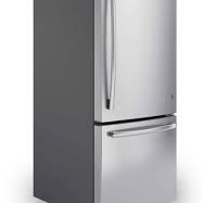 R&eacute;frig&eacute;rateur &agrave; cong&eacute;lateur en bas de 20,9 pi&sup3; / 30 po avec &Eacute;clairage DEL en Acier Inoxydable de GE ( GBE21AYRKFS )