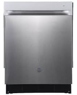 Lave-Vaisselle Encastrable de 24" / 52dB avec Pr&eacute;lavage &agrave; Vapeur en Acier Inoxydable de GE ( GBP534SSPSS )