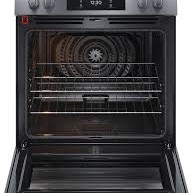 Cuisini&egrave;re &Eacute;lectrique de 6,2 Pi&sup3; avec Convection Totale en Acier Inoxydable Noir *PRODUIT NEUF* Frigidaire Gallery ( GCFE306CBD )