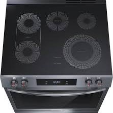 Cuisini&egrave;re &Eacute;lectrique de 6,2 Pi&sup3; avec Convection Totale en Acier Inoxydable Noir *PRODUIT NEUF* Frigidaire Gallery ( GCFE306CBD )