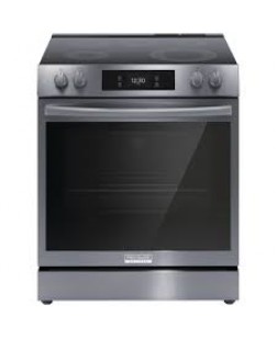 Cuisinière Électrique de 6,2 Pi³ avec Convection Totale en Acier Inoxydable Noir *PRODUIT NEUF* Frigidaire Gallery ( GCFE306CBD )