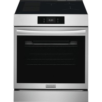 Cuisini&egrave;re &agrave; Induction de 6,2 Pi&sup3; / 30" &agrave; Convection V&eacute;ritable, Air Fry et Pierre &agrave; Pizza en Acier Inoxydable Frigidaire ( GCFE307CBF )