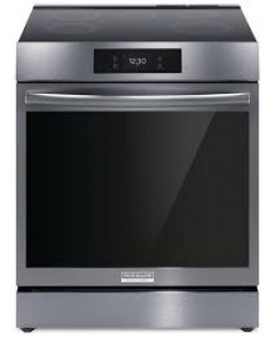 Cuisini&egrave;re de 30" / 6,2 pi&sup3;  &agrave; Induction Convection V&eacute;ritable Air Fry Acier Inoxydable Noir Frigidaire Gallery ( GCFI306CBD )