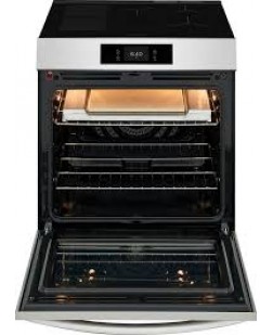 Cuisinière de 30" / 6,2 pi³  à Induction Convection Véritable avec Pierre à Pizza Acier Inoxydable Frigidaire Gallery ( GCFI307CBF )