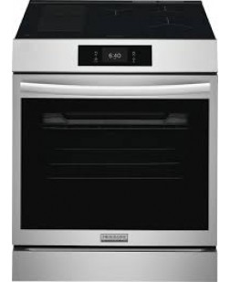 Cuisinière de 30" / 6,2 pi³  à Induction Convection Véritable avec Pierre à Pizza Acier Inoxydable Frigidaire Gallery ( GCFI307CBF )