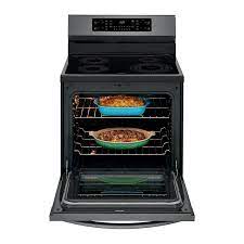 Cuisini&egrave;re Induction Convection V&eacute;ritable Air Fry 30" / 5,4 pi&sup3; en Acier Inoxydable Noir Gallery Frigidaire ( GCRI305CAD )