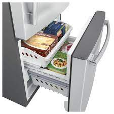 R&eacute;frig&eacute;rateur De 21 Pi&sup3; / 30" &Agrave; Cong&eacute;lateur Inf&eacute;rieur en Acier Inoxydable GE ( GDE21DYRLKFS )