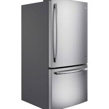 R&eacute;frig&eacute;rateur De 21 Pi&sup3; / 30" &Agrave; Cong&eacute;lateur Inf&eacute;rieur en Acier Inoxydable GE ( GDE21DYRLKFS )