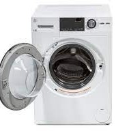 Laveuse &agrave; Chargement Frontal de 24" / 2.8 pi&sup3; Blanche *PRODUIT NEUF* GE ( GFW148SSMWW )