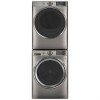 Ensemble Laveuse &Agrave; Vapeur &Agrave; Chargement Frontal De 5.5 Pi&sup3; + S&eacute;cheuse &Eacute;lectrique &Agrave; Vapeur De 7.8 Pi&sup3; Nickel Satin&eacute; De GE ( GFW650SPNSN / GFD65ESMNSN )