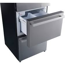 Réfrigérateur de 24" / 12,4 pi³ avec Congélateur Inférieur en Acier Inoxydable de Galanz ( GLR12BS2K16 )