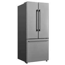 Réfrigérateur à Deux Portes de 29" / 16 pi³ avec Machine à Glaçons en Acier Inoxydable de Galanz ( GLR16FS2N16 )