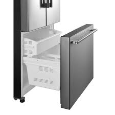 Réfrigérateur à Deux Portes de 29" / 16 pi³ avec Machine à Glaçons en Acier Inoxydable de Galanz ( GLR16FS2N16 )