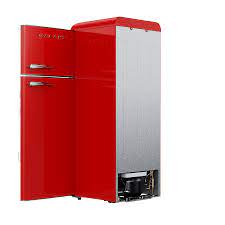 R&eacute;frig&eacute;rateur &agrave; Cong&eacute;lateur Sup&eacute;rieur de 7,6 Pi&sup3; Style R&eacute;tro Rouge *PRODUIT NEUF* Galanz ( GLR76TRDER )