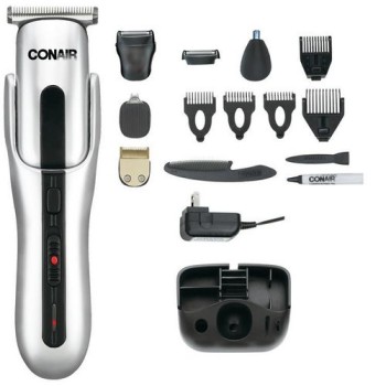 Trousse de Finition de 17 Pi&egrave;ces avec Tondeuse TURBO Rechargeable *PRODUIT NEUF* de Conair ( GMT235WCHC )