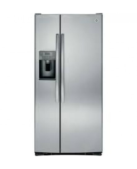 Réfrigérateur Côte à Côte 23 pi³ / 33" avec Distributeur Eau et Glaçons *PRODUIT NEUF* GE ( GSS23GYPFS )