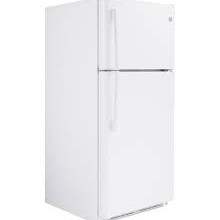 R&eacute;frig&eacute;rateur &agrave; Cong&eacute;lateur en haut de 30 po / 18 pi&sup3; Blanc GE ( GTS18FTLKWW )