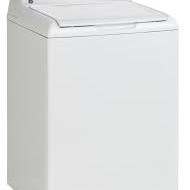 Laveuse &agrave; Chargement Vertical de 5,0 pi&sup3; Blanche GE ( GTW550BMRWS )