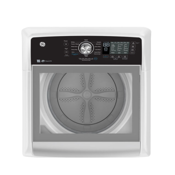 Laveuse à Chargement Vertical Infusor de 5,3 pi³ SaniFresh et Technologie Cold Plus Blanche GE ( GTW681BMRWS )