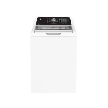 Laveuse à Chargement Vertical Infusor de 5,3 pi³ SaniFresh et Technologie Cold Plus Blanche GE ( GTW681BMRWS )