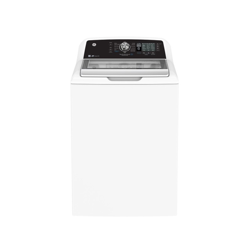 Laveuse à Chargement Vertical Infusor de 5,3 pi³ SaniFresh et Technologie Cold Plus Blanche GE ( GTW681BMRWS )