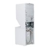 Laveuse Et S&eacute;cheuse au GAZ Superpos&eacute;es Blanc GE ( GUD24GSSMWW )