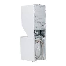 Laveuse Et S&eacute;cheuse au GAZ Superpos&eacute;es Blanc GE ( GUD24GSSMWW )