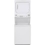 Buanderie Superpos&eacute;e de 27" Laveuse de 4.4 pI&sup3; Et S&eacute;cheuse &Eacute;lectrique de 5,9 pI&sup3; Blanche GE ( GUV27ESMWWW )