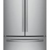 R&eacute;frig&eacute;rateur de 18.6 pi&sup3; &agrave; portes fran&ccedil;aises et profondeur de comptoir en acier inoxydable GE ( GWE19JSLSS )