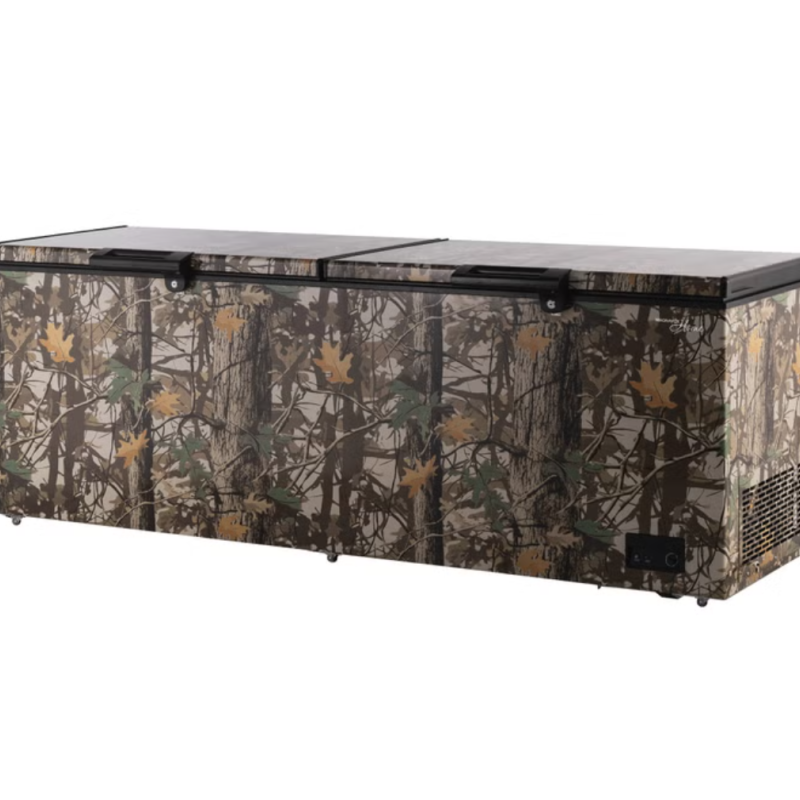 Cong&eacute;lateur Coffre &agrave; Double Porte de 91.7" / 30 pi&sup3; &agrave; Motif Camouflage Chasse Hamilton Beach ( HBFRF3016 )