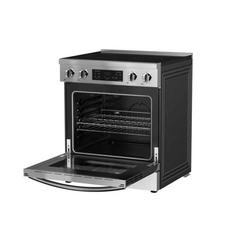 Cuisini&egrave;re &Eacute;lectrique Encastrable 30" / 5 pi&sup3; avec Four &agrave; Convection et Friture &agrave; Air Chaud en Acier Inoxydable Hamilton Beach ( HBRE3027 )