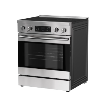 Cuisini&egrave;re &Eacute;lectrique Encastrable 30" / 5 pi&sup3; avec Four &agrave; Convection et Friture &agrave; Air Chaud en Acier Inoxydable Hamilton Beach ( HBRE3027 )