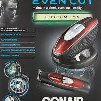 Tondeuse Even Cut avec Pile au lithium-ion *PRODUIT NEUF* Conair ( HCT7565RLIC )