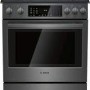Cuisini&egrave;re au Gaz de 4,8 pi&sup3; / 30" &agrave; Convection V&eacute;ritable Encastrable en Acier Inoxydable Noir *PRODUIT NEUF* Bosch ( HGI8046UC )