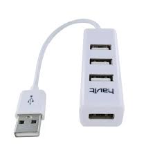 Barre Chargeur &agrave; 4 Ports USB 2.0 avec Indicateur de lumi&egrave;re *PRODUIT NEUF* Havit ( HV-H18 )