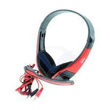 Casque d'&Eacute;coute Filaire St&eacute;r&eacute;o avec Microphone Rouge *PRODUIT NEUF* HAVIT ( HV-H2105D )