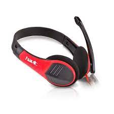 Casque d'&Eacute;coute Filaire St&eacute;r&eacute;o avec Microphone Rouge *PRODUIT NEUF* HAVIT ( HV-H2105D )